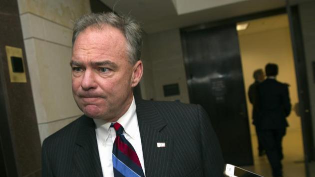 Democratic Sen. Tim Kaine of Virginia said the Iran nuclear deal is