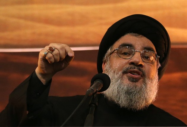  Hezbollah leader Hassan Nasrallah confirmed on Jan. 15 that a spy for Israel had infiltrated the group. (Hussein Malla/AP) 