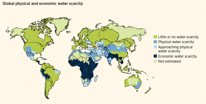 Source: World Water Development Report 4. World Water Assessment Programme (WWAP), March 2012.