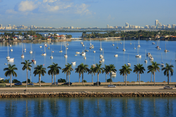 South Florida’s low-lying land and extensive coastline make it exceptionally vulnerable to rising sea levels. Photo credit: Shutterstock