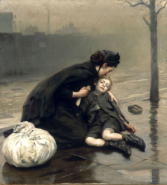 Thomas_Kennington_-_Homeless_(1890)